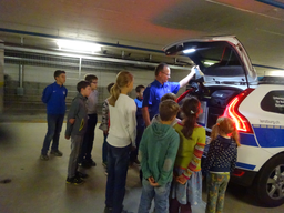 BESUCH BEI DER REGIONALPOLIZEI