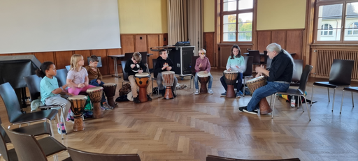 Trommeln (Djembés)